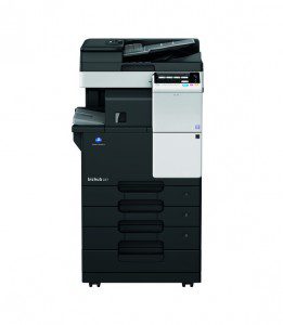 Cost effective bizhub 227 A3 black & white multifunctional photocopier