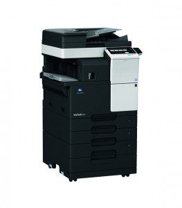 Konica Minolta bizhub 227 A3/A4 multifunctional photocopier with finisher