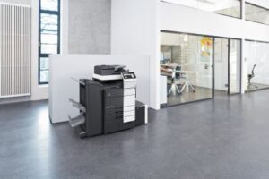 Konica Minolta bizhub C759, colour multifunctional photocopier, office location