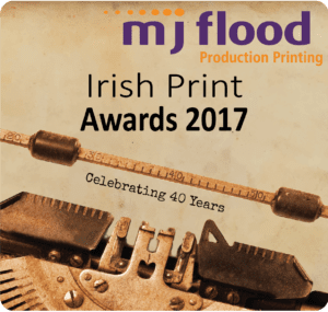 Celebrating and sponsoring 40 years of the Irish Print Awards 2017