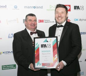 Business Print Award at the Irish Print Awards 2018