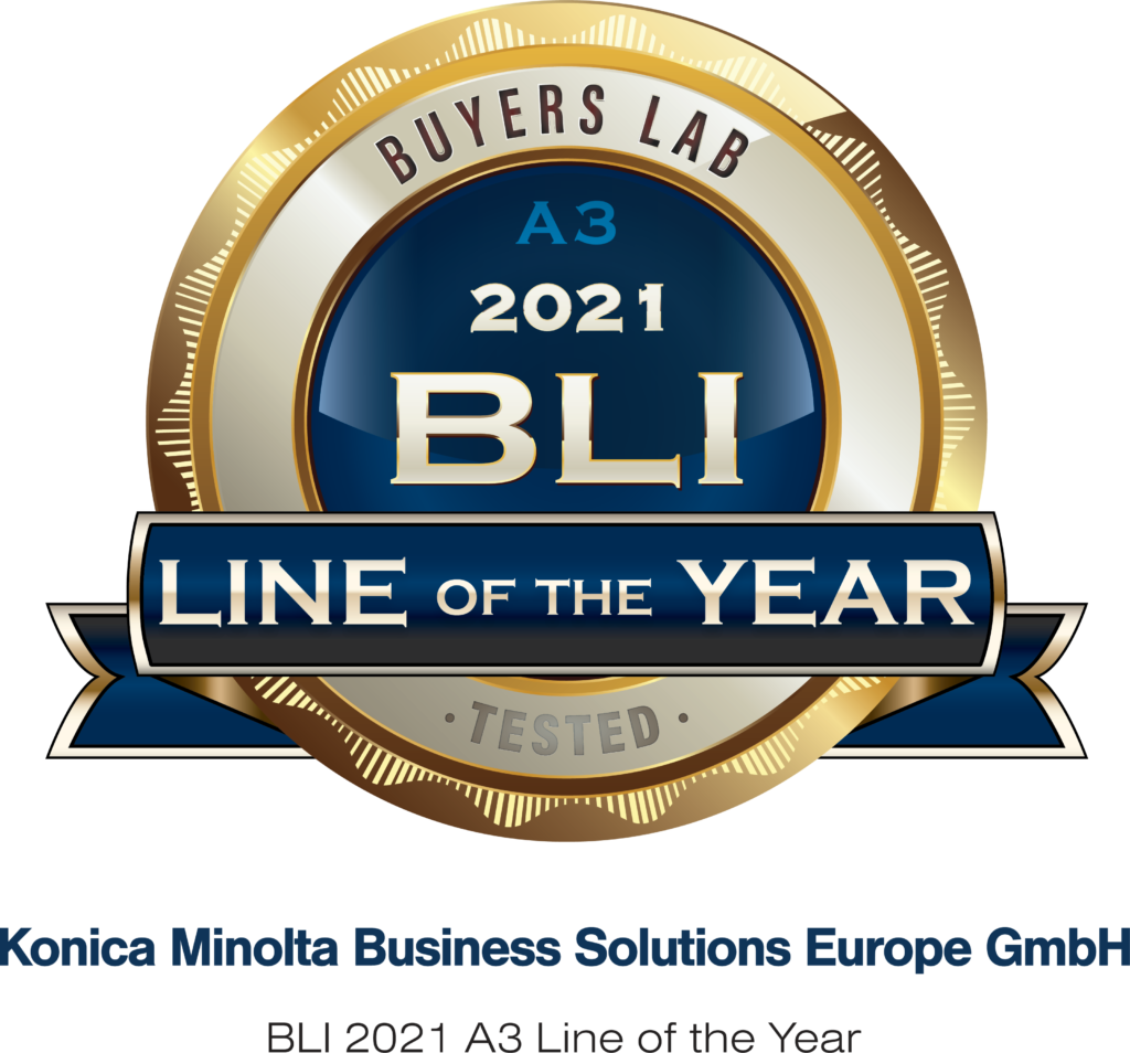 All new i-SERIES BLI Award for A3 Line of the Year