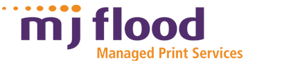 MJ Flood Managed Print logo